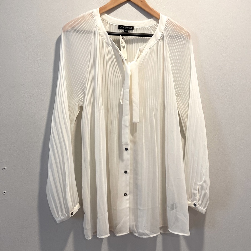 NWT Lane Bryant Chiffon Blouse Women Plus Size 18/20